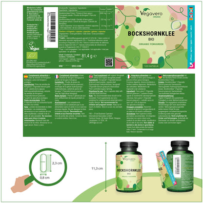 Fenogreco Cápsulas Orgánico