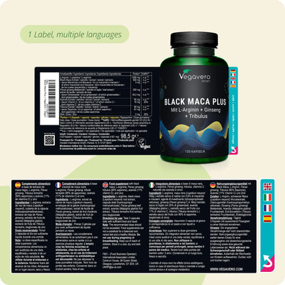 Maca Negra Plus Cápsulas