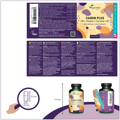 Taurina Plus Cápsulas
