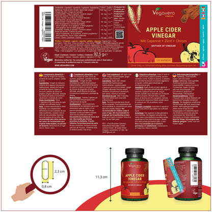 Vinagre de Manzana Complex Cápsulas