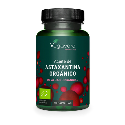 Astaxantina Aceite Cápsulas Orgánico