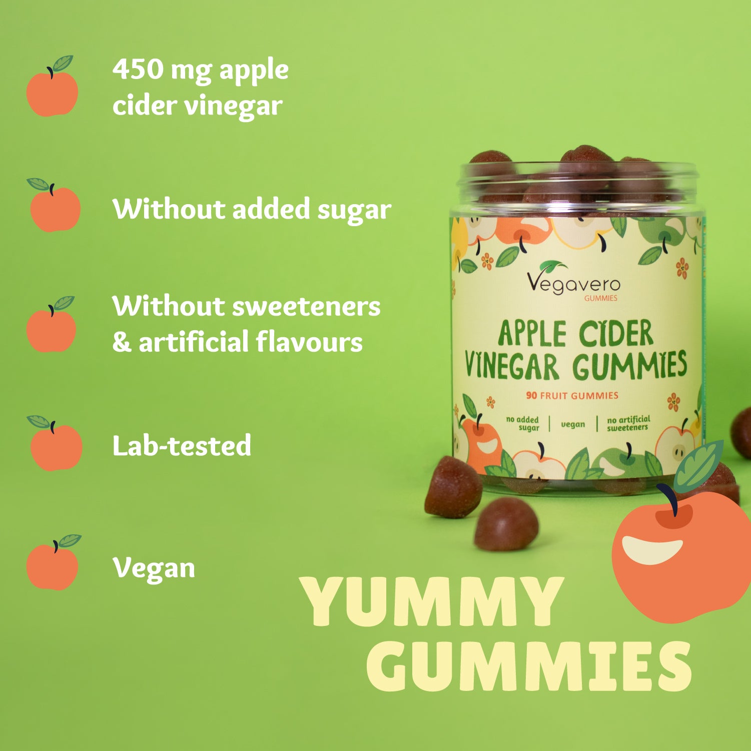 Vinagre de Manzana Gummies