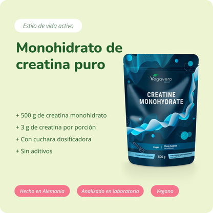 Creatina Monohidrato en Polvo