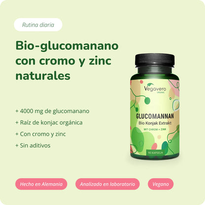 Glucomanano Cápsulas Orgánico