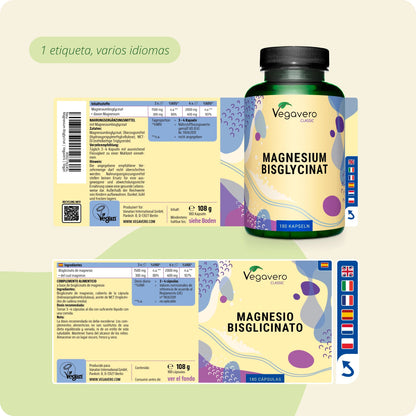 Magnesio Bisglicinato Cápsulas