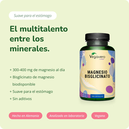 Magnesio Bisglicinato Cápsulas