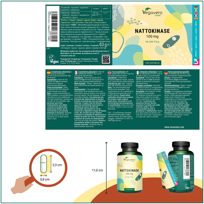 Nattokinasa Cápsulas