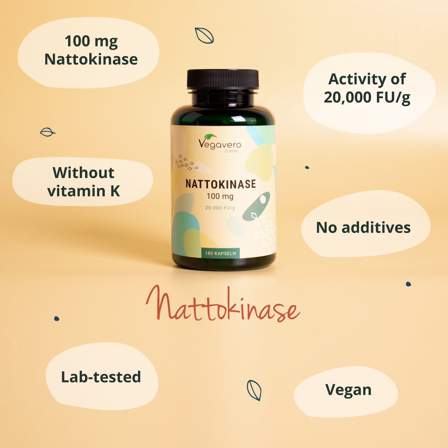 Nattokinasa Cápsulas