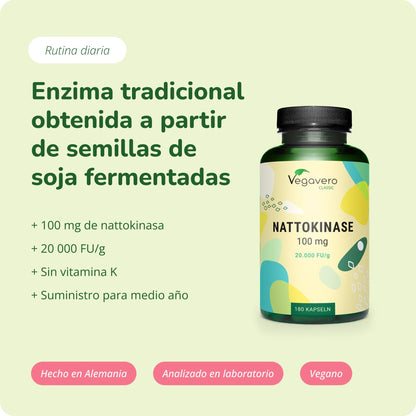 Nattokinasa Cápsulas