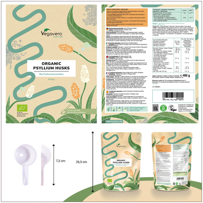 Cáscaras de Psyllium Orgánico