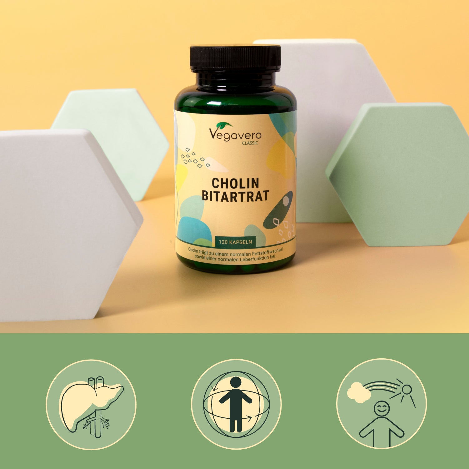 Colina Bitartrato Cápsulas