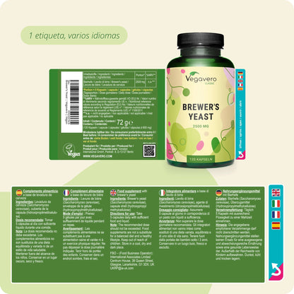 Levadura de Cerveza Cápsulas