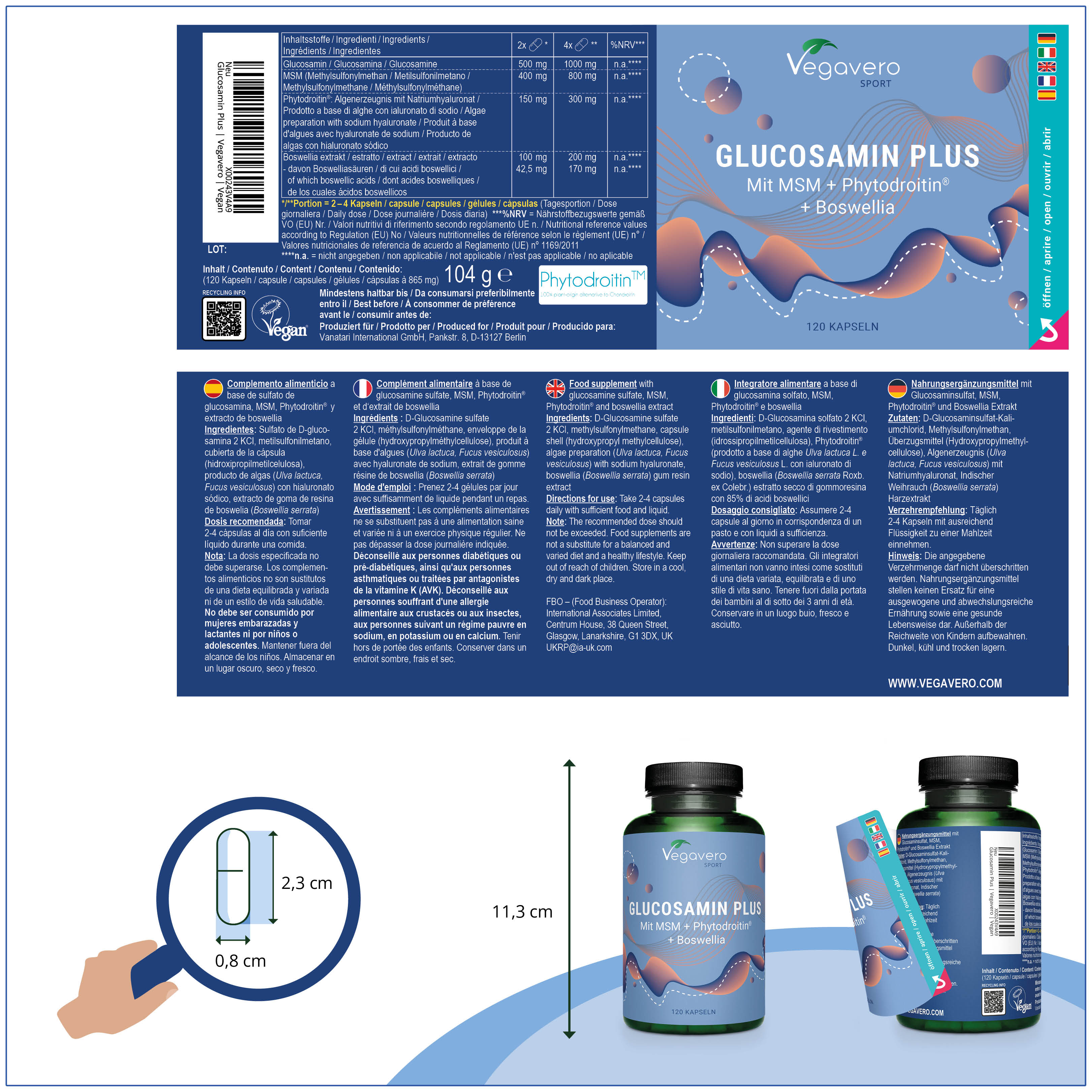 Glucosamin Plus Cápsulas