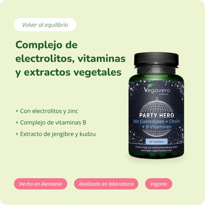Party Hero Complex Comprimidos