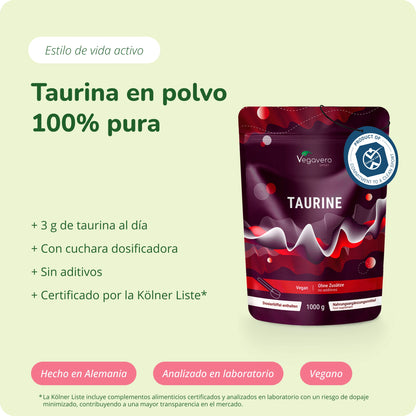 Taurina en Polvo