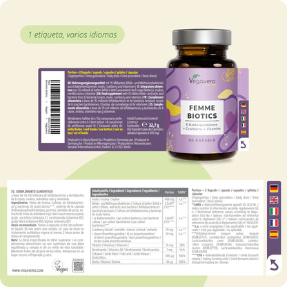 Femme Biotics Cápsulas