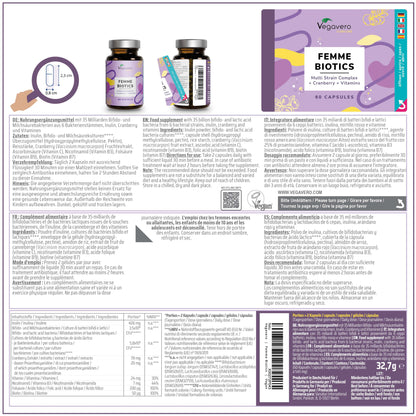 Femme Biotics Cápsulas