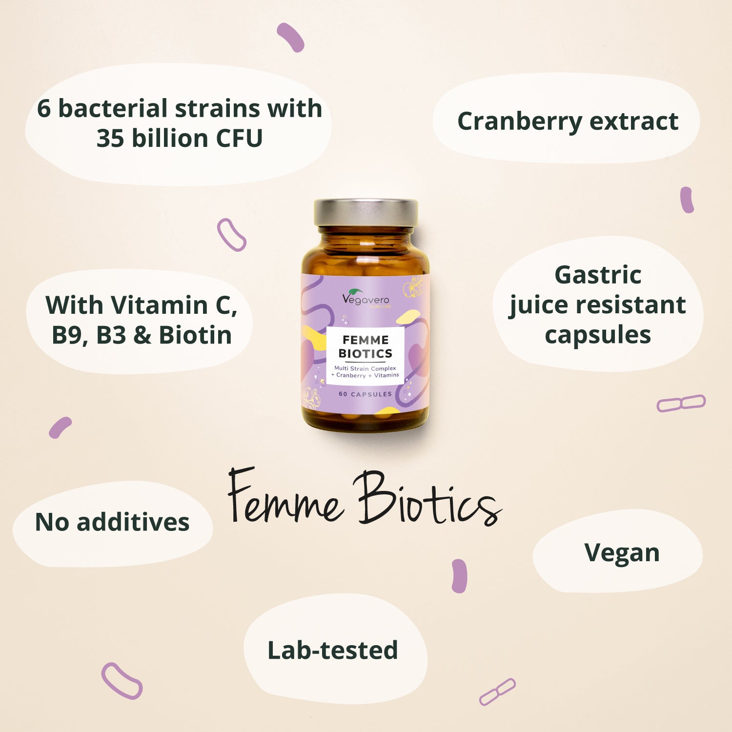 Femme Biotics Cápsulas