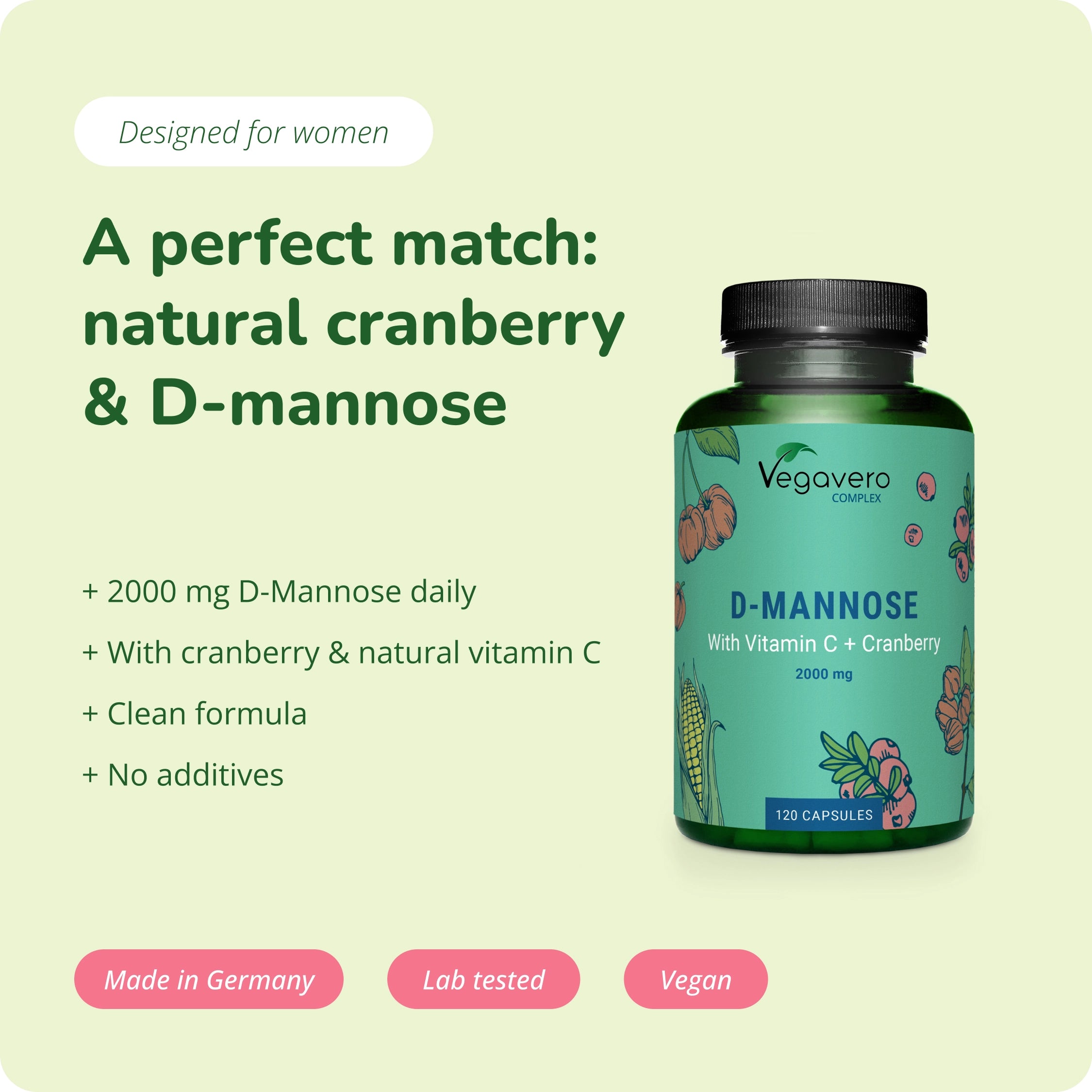 D‑Manosa Complex Cápsulas