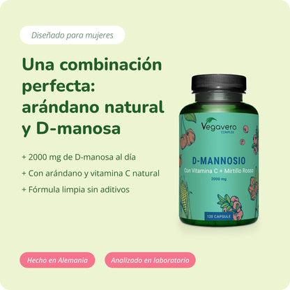 D‑Manosa Complex Cápsulas