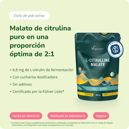 L-Citrulina Malato en Polvo