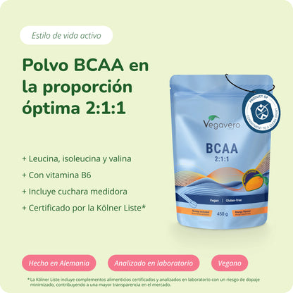 BCAA en Polvo Mango