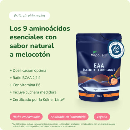EAA en Polvo Durazno