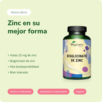 Zinc Bisglicinato Cápsulas