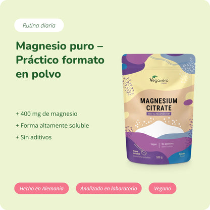 Magnesio Citrato Polvo