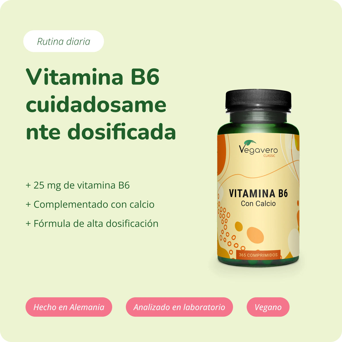 Vitamina B6 Tabletas
