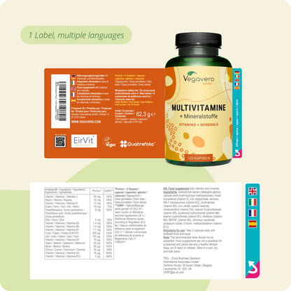 Multivitamínico Plus Cápsulas