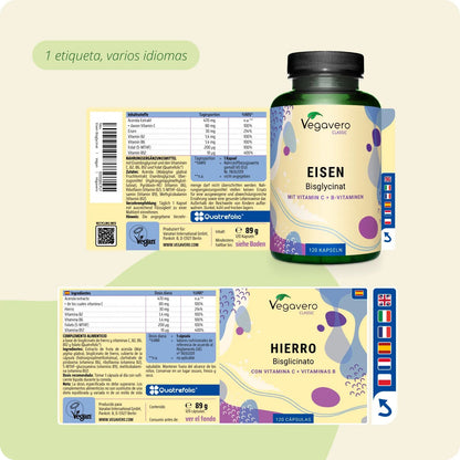 Hierro Bisglicinato Cápsulas