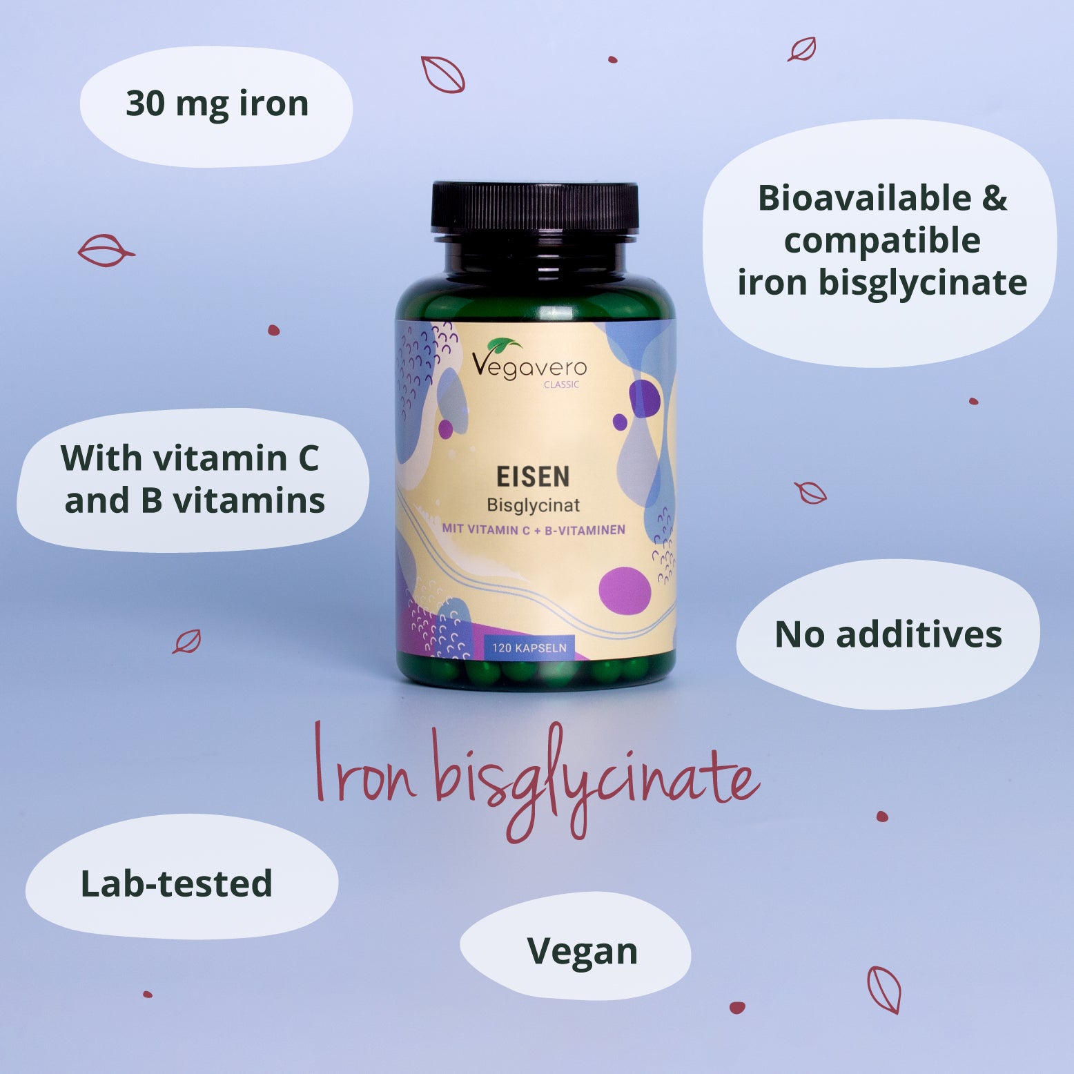 Hierro Bisglicinato Cápsulas