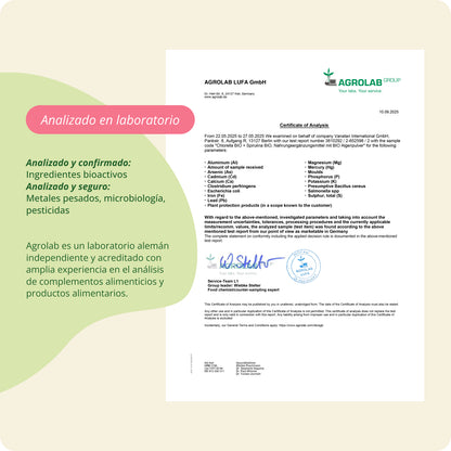 Spirulina + Chlorella Cápsulas Orgánico