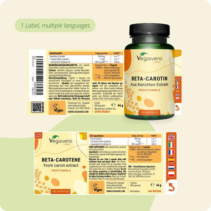 Beta‑Caroteno Cápsulas