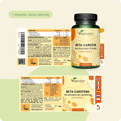 Beta‑Caroteno Cápsulas